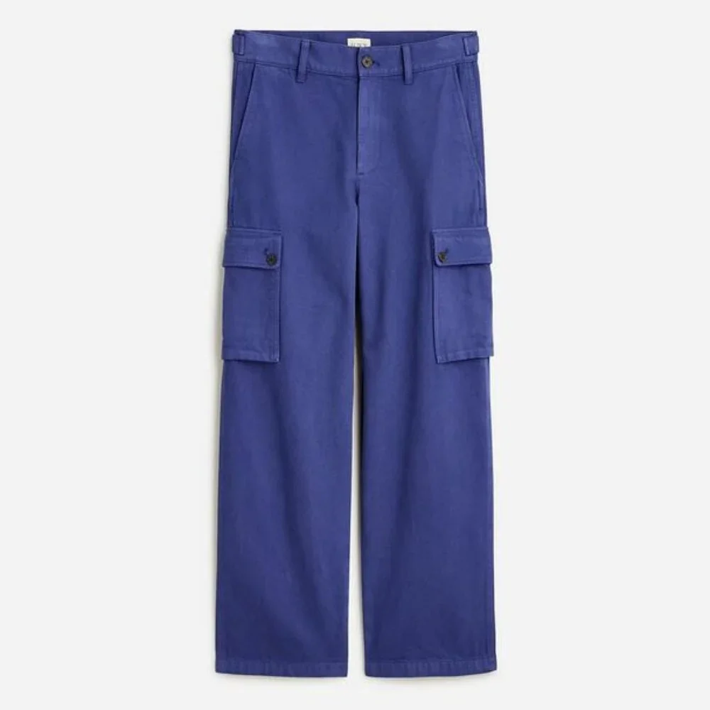 J. Crew Relaxed cargo pant in heavyweight twill 34
